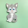 Zęby dla dzieci Zabawki 5/10PCS BPA darmowe zęby żywnościowe silikonowe kota Maryja kształt smoczki klipsy
