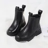 Botas Childrenboots Otoño Invierno Ejército para niños Coreano Corto Británico para niños Niñas Zapato de nieve 221007