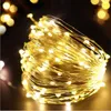 Strings Waterproof 10M 100LED USB Copper Wire String Light Holiday Fairy For Xmas Party Wedding Living Room Home Decoration 20pcs