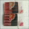 Lipgloss-Make-up, 4 Farben, Lipgloss-Set, matt, wasserfest, nicht klebend, feuchtigkeitsspendend, langlebiger Lippenstift, Drop-Lieferung 2021 Hea Topscissors Dhnem