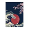 Gardin japanska sakura koi d￶rr feng shui partition lycka till kort sk￤rm sk￥p halvg￥ngar