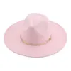 قبعات للنساء فيدورا قبعة كبيرة الحجم الرجال قبعات الذكور الصلبة كبيرة الحافة 9.5 سم حفل زفاف رسمي غير رسمي للكنيسة جاز كبسولات Sombreros de Mujer