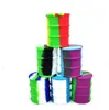 500ml Large Silicone Wax Oil Concentrate Containers Barrel Drum Jars