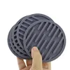 Sottobicchiere in silicone spesso 10 cm Rotondo Resistente al calore Caffè Bevanda Tappetino isolante per acqua calda Sottobicchiere da cucina in gomma morbida antiscivolo RRE14750