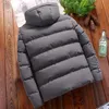 Autumn Coats Men Cotton Padded Jacket Fashion Clothing Warm Hooded Streetwear Solid Color Puffer Jacket Brand New