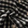 Kamizelki damskie Houndstooth kamizelka dwuczęściowa zestaw damski Korean Slim Turtleeck Sweter i vintage w kratę kamizelka eleganckie garnitury 221007