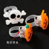 Halloween Party Gunst Led Light Up Ring voor kinderen Volwassenen Flash Finger Rings Birthday knipperend zacht speelgoedrubber Ghost Pompoen Skeleton RRE14734