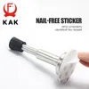 Дверные ловушки ближе к Kak Hedraulic Buffer Mute Stopper Non-Punch Настенный бампер Остановка не магнитного прикосновения 221007