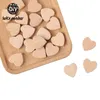 Baby Massaggiagengive Giocattoli Let's Make 50pc Faggio Perline Stella a Cinque Punte in Legno Fiocco Dentizione 221007