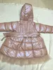 Manteau en duvet filles coton vêtements hiver épais bébé fille coréenne longue veste matelassée chaude pour enfants enfants vestes mode Parkas 221007