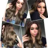 Synthetic T Part Lace Wig Ombre Color Wig Body Wave Long Wavy T Part Lace Wigs Middle Part Lace Wig Ombre Color Daily Party Wigsfactory dire