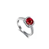 Modische Damen-Bandringe aus S925-Sterlingsilber. Ring für Frauen, eingelegt mit Diamant-Zirkon, luxuriöser Ehering, Party-Vorschlag, Schmuckzubehör