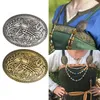 Broşlar Viking Norse Kalkanı Broş Pimi Kadınlar Erkekler Toka Toka Giysileri Taşıtçıları Eşarp Pelerin Pelerini Klip Kostüm Mücevherat