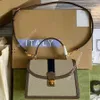 Met doos 7a Designer tas ophidia crossbody schoudertassen Messenger luxe handtas crossbody Damesmode Canvas Echt lederen bakken handtassen portemonnee 651055