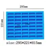 ベーキング型40均一な小さな長方形のシリコンケーキ型チョコレート石膏アイスグラインディングツール