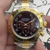 Luxury heren mechanisch horloge zwarte telling zes pin volledig automatische dl05 genefa es voor mannen Zwitserse polshorloges