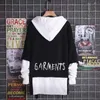 Mens Hoodies Sweatshirts Fashion Casual Letter Printing Crewneck Lounge Wear Streetwear Spring Summer Thin Hip Hop Anime Clothing 221007