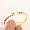 Merkarmbanden Vrouwen Bangle Strass Designer Brief Armband Kristal Verguld Roestvrij Staal Bruiloft Liefhebbers Cadeau Sieraden ZG1335