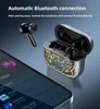 Esports TWS kulaklıklar Bluetooth oyun kulaklık mini kablosuz kulaklık içi IPX6 su geçirmez şarj kutusu IOS iPad iPhone için Renkler Android Samsung Touch Control