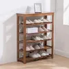 Clothing Storage Shoe Shelf Home Multi-layer Small Rack Dormitory Simple Door Cabinet Nanzhu Space Saving