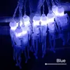 Strings 2.5M LED String Halloween Decorative Lights Flexible Wire Garden Outdoor Holiday Decoration Scary Skeleton EU Plug 220V JQ