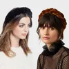 Headbands Haimeikang Twist Thick Velvet Hairband Solid Color Women Hair Accessories Fashion Wide Head Band Plastic Hair Hoop Headband New T221007