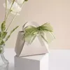 Fold Prezent Wrap Wedding Candy Torba prezentowa torebka urodzinowa Favours Box Baby Shower Dekoracja romantyczne małżeństwo