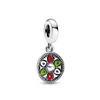 925 Silver Charms Beads Smycken DIY Original för Pandora Pendant Damarmband Tigger Globe