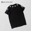 Men's T-Shirts Men Women T-Shirts Stars Digital Graphic Print Tees Casual Korean-Style Trend Hip Hop O-Neck Tshirt Broadcloth Short Sleeve Tops T221006