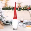 Kerstdecoraties 1 stks wijnflesjes Santa Claus -tassen Zweedse kaboutertoppers voor kerstfeestje Holiday Home Dining Table