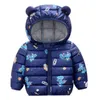 Down Coat Cute Baby Girls Jacket Kids Boys Light Coats With Ear Hoodie Spring Autumn Girl Clothes Infant Children's Clothing For Boys Coat 221007