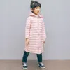 다운 코트 어린이 재킷 외부 ​​복음 소년과 소녀 가을 따뜻한 후드가있는 십대 파카 어린이 겨울 크기 2 9 10 12 13 년 221007