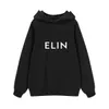 Heren Hoodies Sweatshirts Brand Fashion Nieuwe Cline Letter Gedrukte hoodie Losse herfst en winter lange mouw hoodie voor mannen en vrouwen grijs