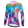 Vestes de course printemps manches longues cyclisme maillot femmes automne vêtements longs Anti-UV vélo veste route vtt vélo chemise