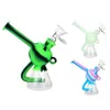 Hookahs Silicone Hemisfério Pot Shap Silicone Dab Rig Bottle Bottle Smoking Acessórios de água Ligah Bubbler Tubo de água