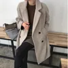 Womens Wool Blends Fashion Long Coat Winter Coat Women Casaco feminino girl wool coat manteau femme stack