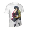 Chemises décontractées pour hommes Est Tomioka Giyuu boule de riz Collectile t-shirt Cosplay Anime hommes Kawaii produits japonais t-shirt