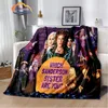 Blanket Hocus Pocus Series Flannel Cashmere Comfortable Warm All Seasons Suitable for Sofa or Bed Cover Office 221007