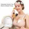 Breastpumps Horigen Wearable Breast Pump Portable Hands Free Electric Breast Pump for Breastfeeding with Silicone Flanges 150ml Milk Bottle 221007