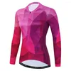 Vestes de course printemps manches longues cyclisme maillot femmes automne vêtements longs Anti-UV vélo veste route vtt vélo chemise