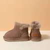 Boots GT-Cecd Winter Children Snow Genine Genery Girls Warm Plush Boy Shoes Fashion Kids Baby Baby 221007
