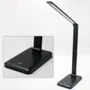 Lâmpadas de mesa Lâmpadas de mesa de LED para estudo com carregador sem fio 5 níveis de brilhantidade Leitura Light Office Home US Plug