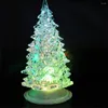 Christmas Decorations 2022 Night Lamp Energy-saving LED Light Tree-shaped Acrylic Decorative