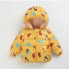 Down Coat Cute Baby Girls Winter Clothes Kids Light Down Rockar With Ear Hoodie Spring Girl Jacket Småbarn Barn Kläder för pojkar Coat 221007