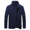 Men's Jackets Fleece Autumn Spring Large Size Big and Tall Men Clothing Liner Cardigan Plus Coat Male 9XL 8XL 7XL 6XL 221007