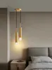 Lampe suspendue en laiton avec tube noir, luminaire décoratif d'intérieur, idéal pour une cuisine, une salle à manger, une boutique ou un comptoir de Bar