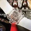 multifunctionele superclone horloges polsWatch Designer luxe heren Mechanisch horloge Richa Milles RM11 Volledig automatische beweging Sapphire Mirro ZWFS