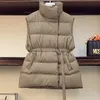 Gilet da donna Janveny Autunno inverno caldo piumino da donna sciolto ultra leggero 90 piumino d'anatra bianco gilet femminile piumino senza maniche 221007