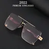 Солнцезащитные очки квадрат для мужчин негабаритные роскошные женщины Retro Fashion Glasses Shades Vintage Vasos Decorativos поставщики 221006