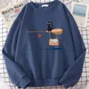 Felpe con cappuccio da donna Felpe con cappuccio Cute Cat Not In Service Print Felpe con cappuccio da donna Casual Girocollo Sportswear Fleece Felpa in pile caldo Felpa con cappuccio allentata Abiti autunnali 221007